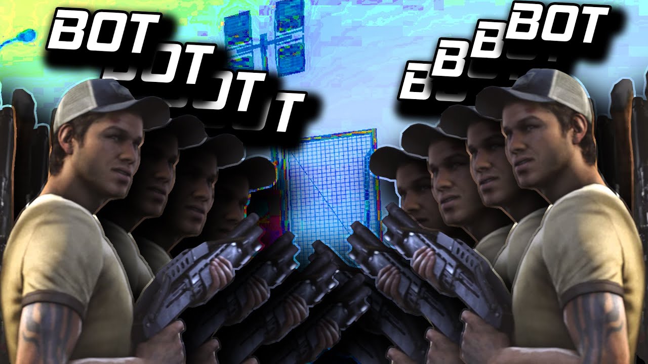 Left 4 Dead 2, но каждый раз, когда я умираю, я добавляю ещё одного бота