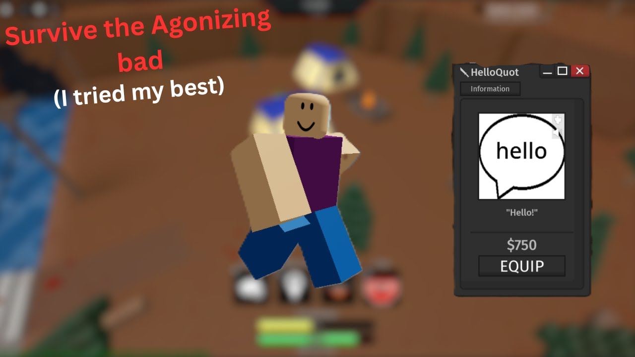 Winning As My Favorite Killer in STAB (Survive the agonizing bad)