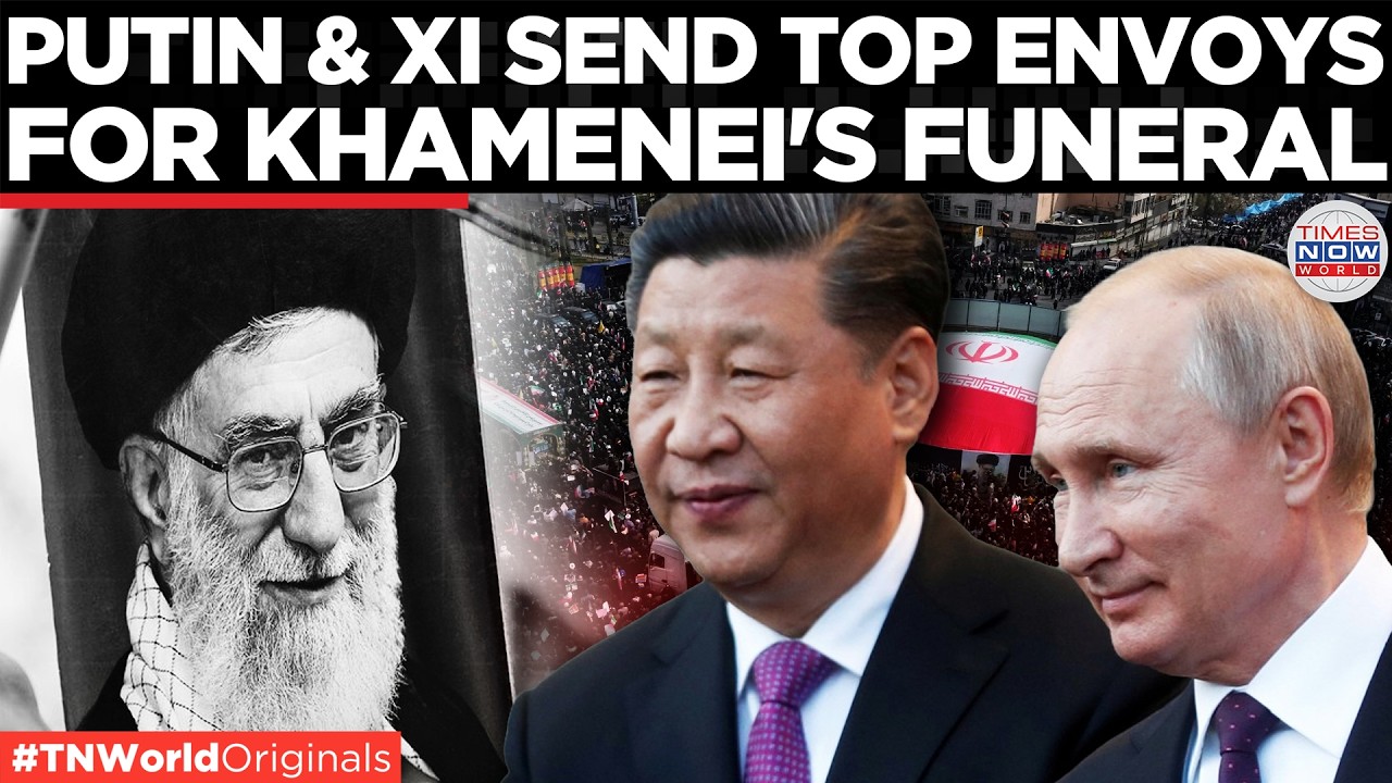 KHAMENEI FUNERAL: Putin, XI Sending High Profile Officials To Pay Tribute To Khamenei In Tehran