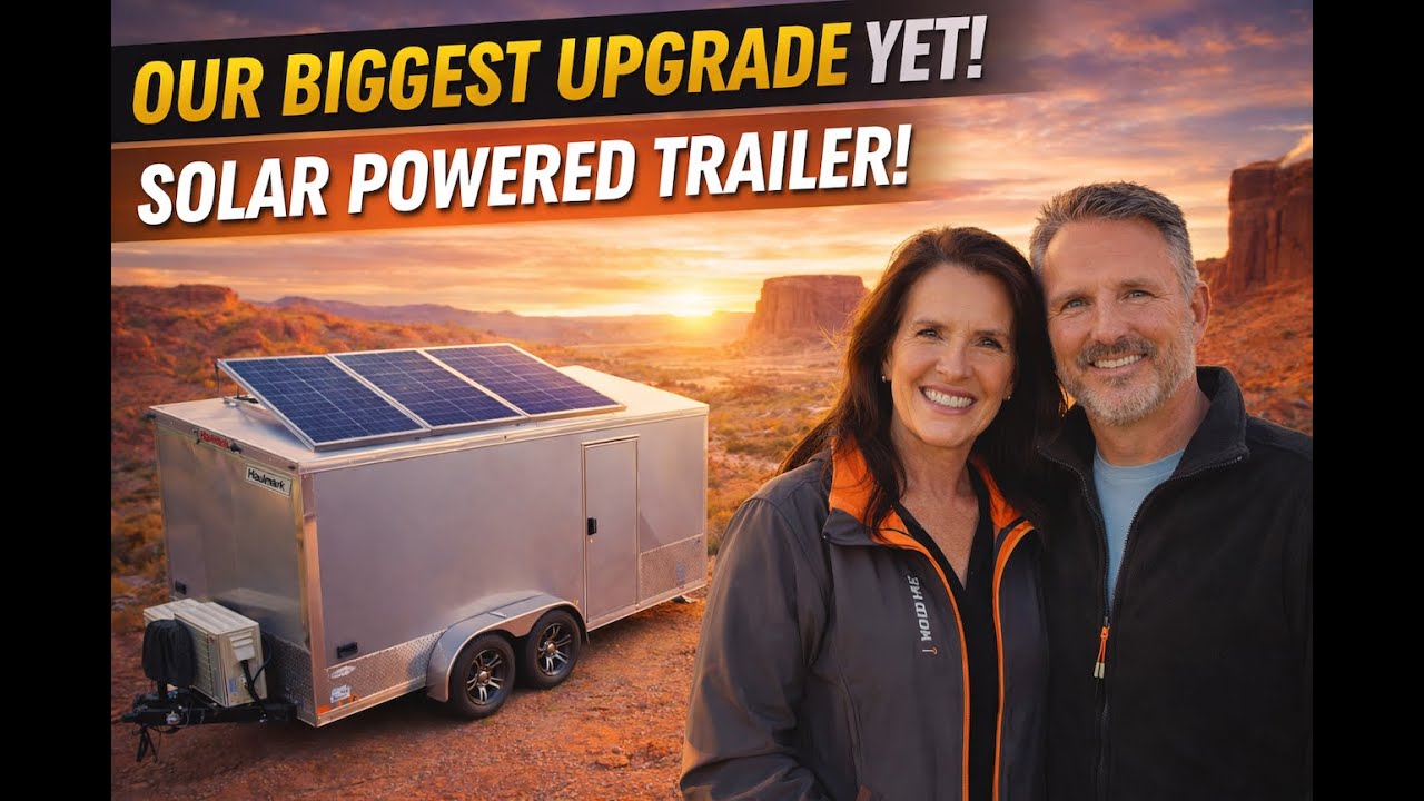 We Tore Apart Our Camper for a Solar Upgrade. Our Trailer is Now 100% Solar