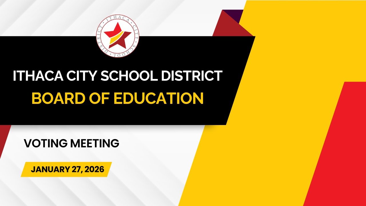 ICSD Board of Education Voting Meeting - Tuesday, January 27, 2026