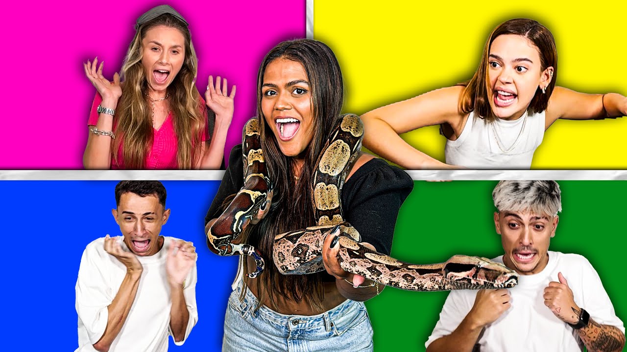 TROLEI A FAMÍLIA LOURES COM UMA COBRA!!!