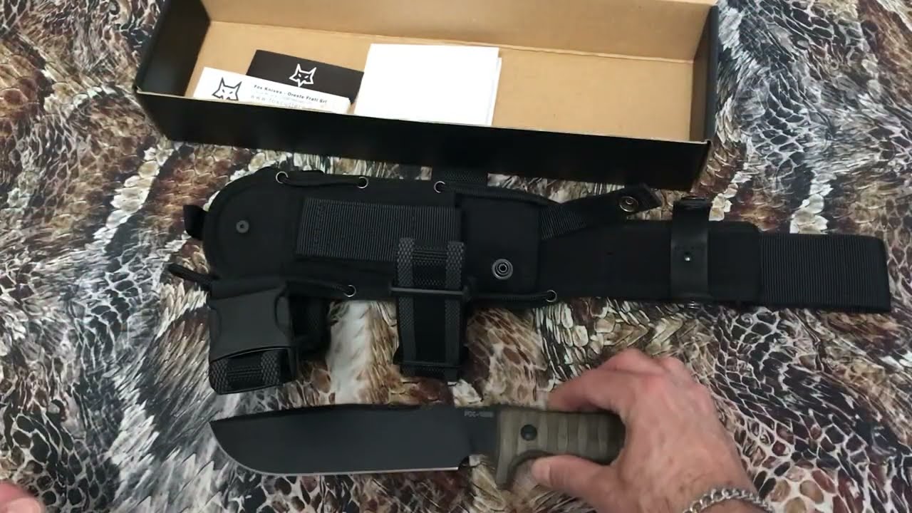 Fox Knives Combat Jungle FX 133