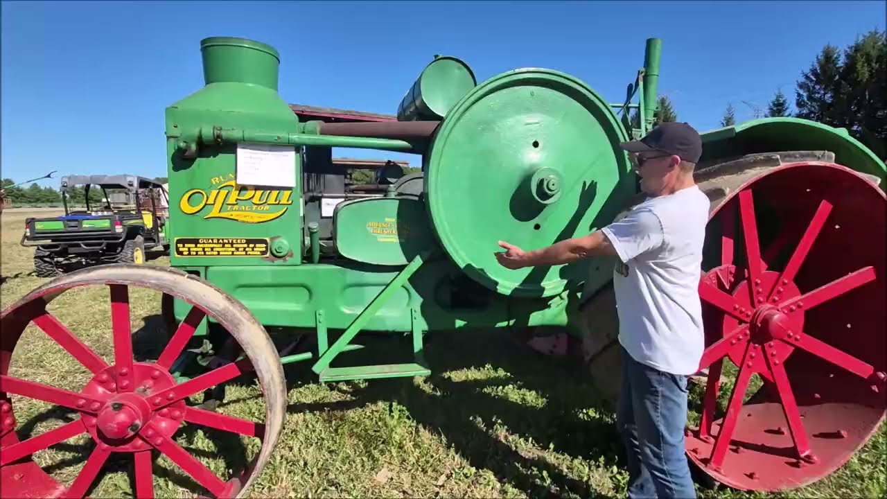 Steam Era Show 2025 Featuring Rumely Milton Ontario