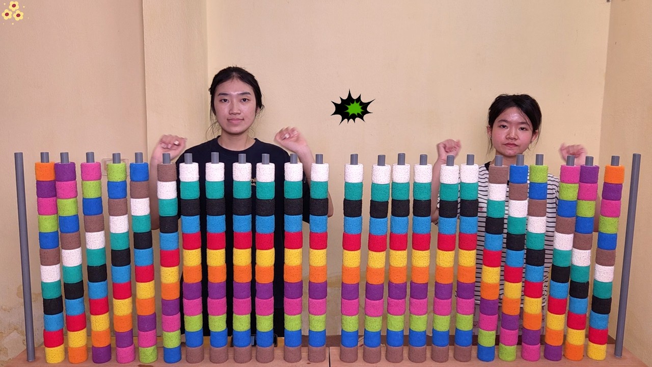 🏁 Speed vs Strategy | Color Ball Sorting Game 🔵🟡