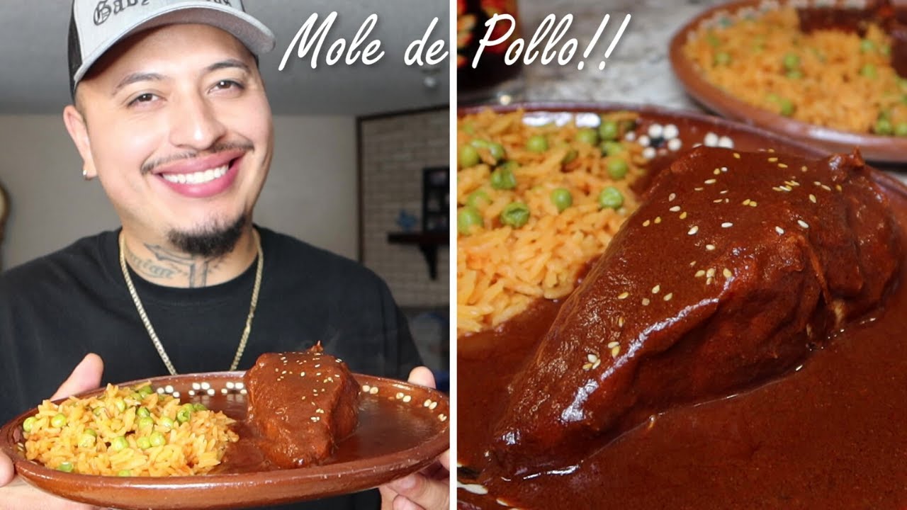MOLE DE POLLO PARA CONSENTIR AL TOXICO! |RECETA