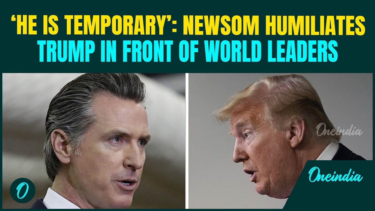 ‘Donald Trump’s Bulls**t Should STOP’: Newsom SHAMES Trump For ‘RACIST’ Attacks, CALLING Him NewScum
