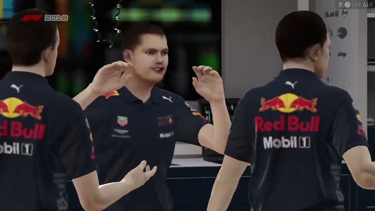 Formel 1 2018 Grand Prix aston martin red bull racing max verstappen Part 6