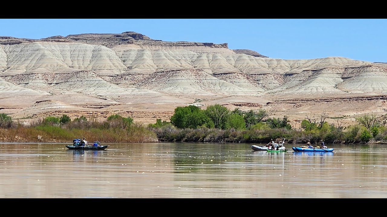 Rafting through Desolation and Grey Canyons on the Green River - May 2024