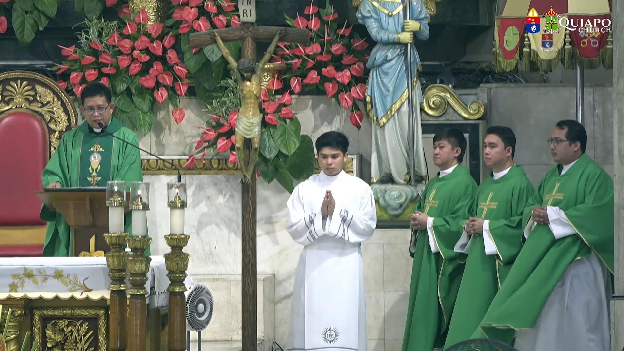 #QuiapoChurch 9AM LIVE ONLINE MASS • 15 FEBRUARY 2026 • 6th SUNDAY in ORDINARY TIME