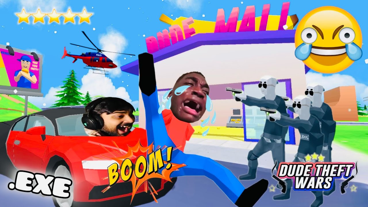 DUDE THEFT WARS FUNNY MOMENTS WITH MEMES 😄😄 #513