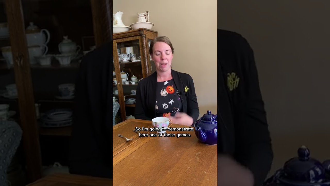 Victorian Era Halloween Tea Game