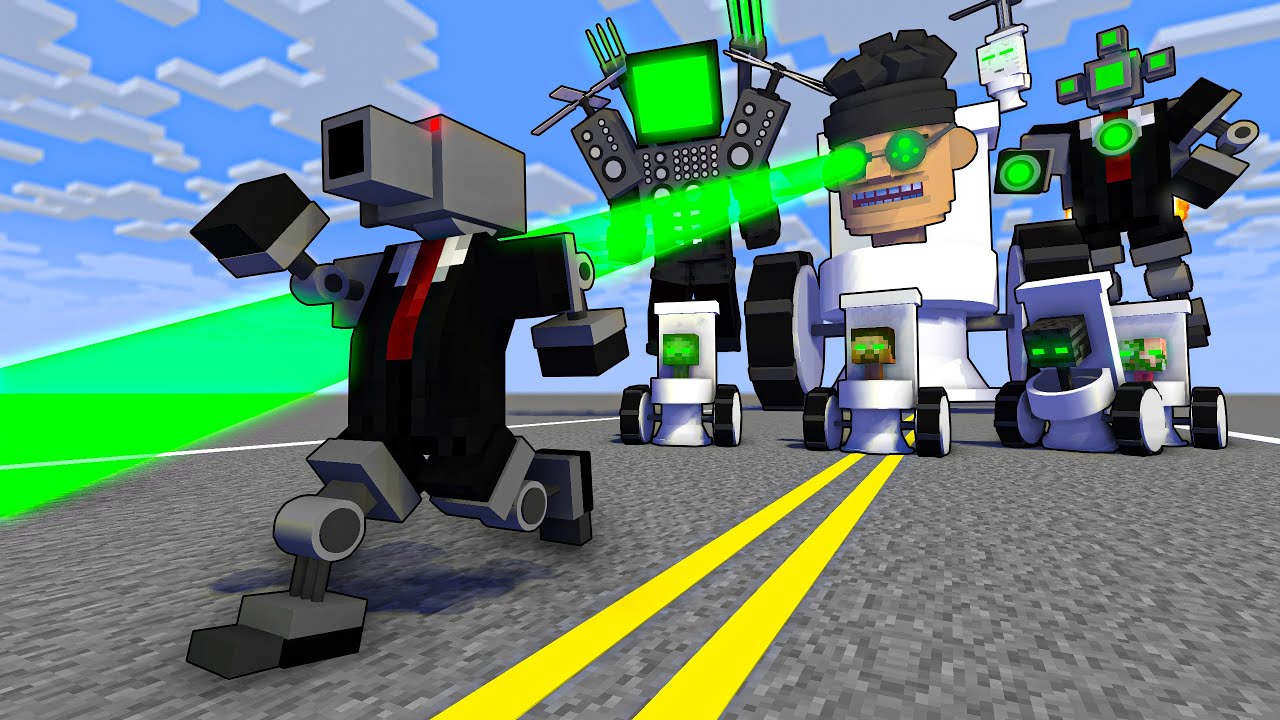 TOILET INVASION ATTACK 2 | Platabush Animation