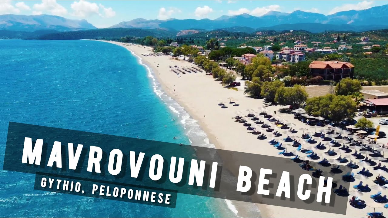 Mavrovouni Beach, Gythio | GREECE 🇬🇷