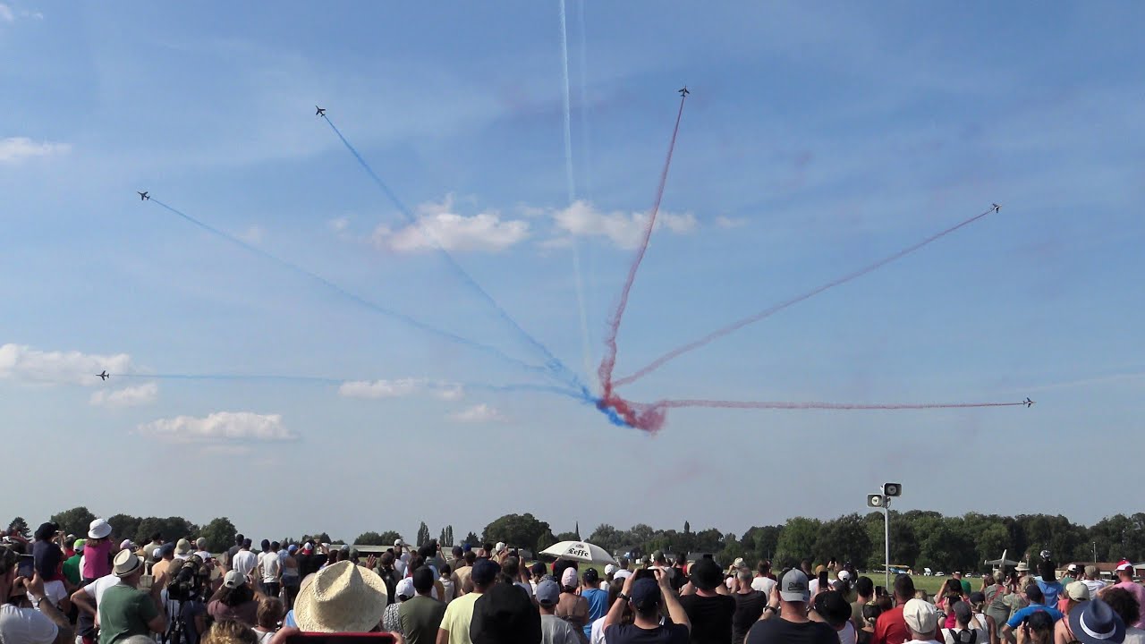 Meeting des Ailes de Cambrai 2024  La patrouille de France