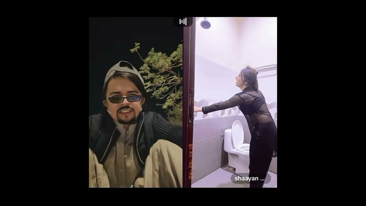 Waseem Bangash Amazing Video With Nice Girl Enjoy The Beautiful Shower 🚿 Punishment 