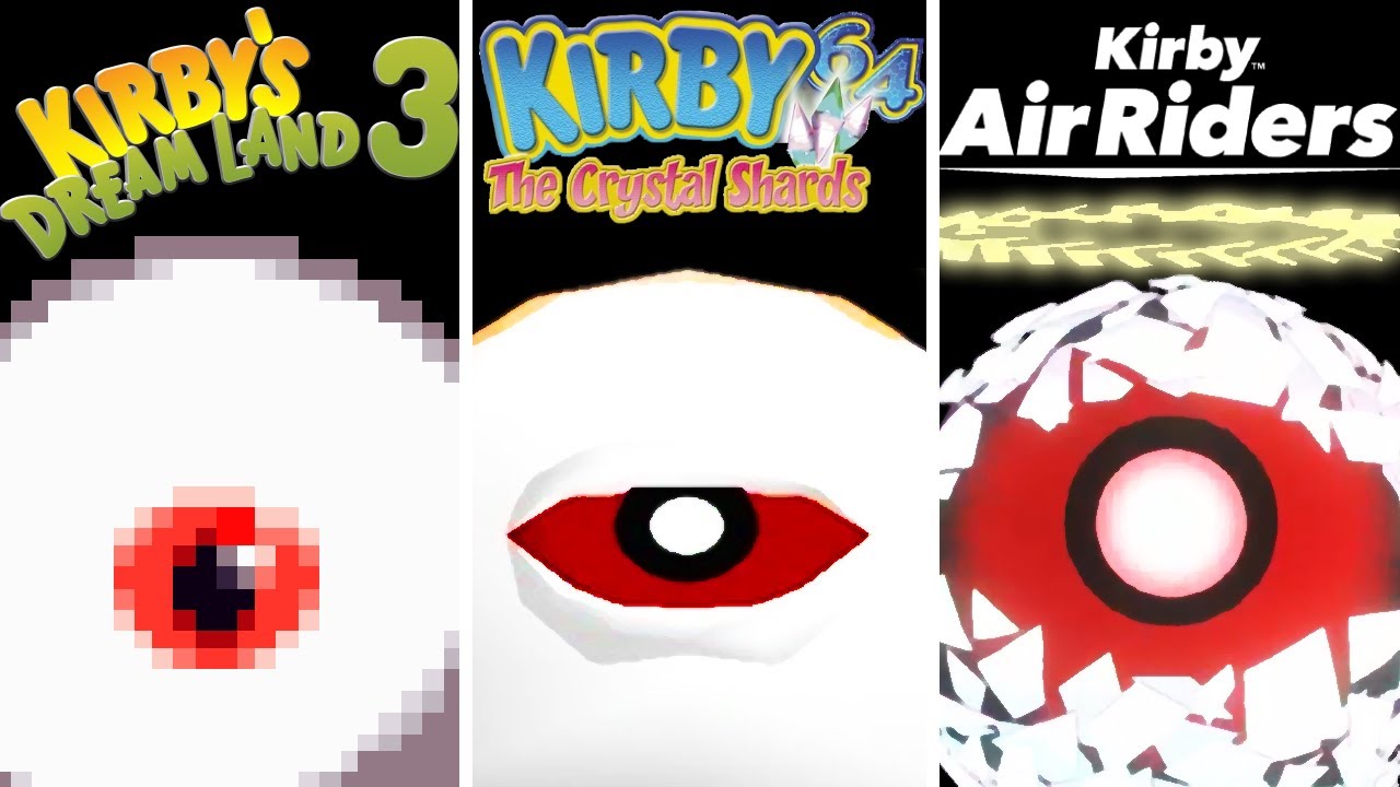 Evolution of Zero & Zero Two in Kirby Games (1997–2025)