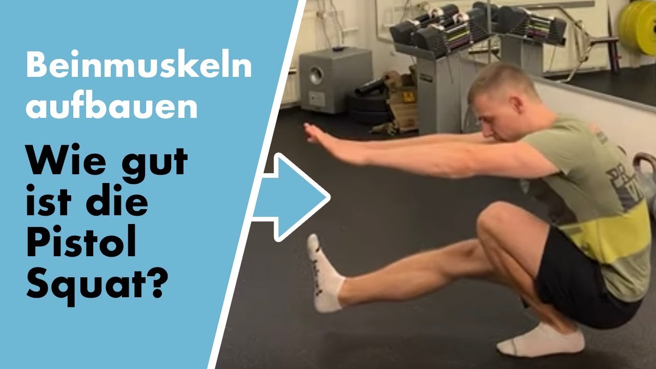 Einbeinige Kniebeuge: Shrimp Squat oder Pistol Squat