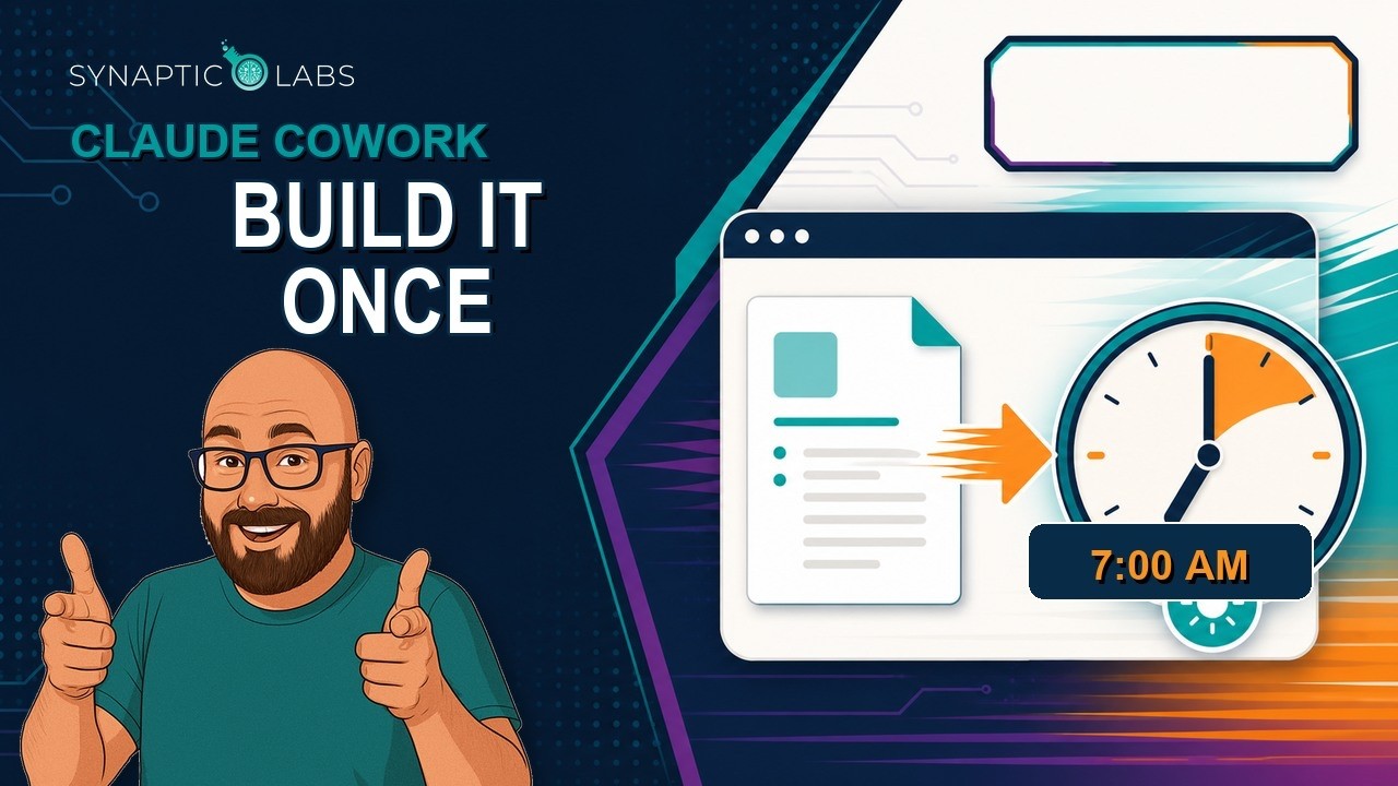 Claude Cowork Walkthrough: Build a Scheduled Task from Scratch