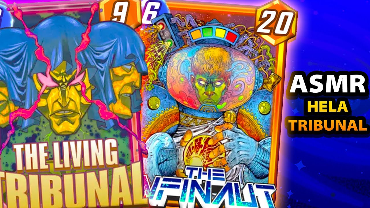 ASMR - Hela Tribunal Deck: Marvel Snap Gameplay