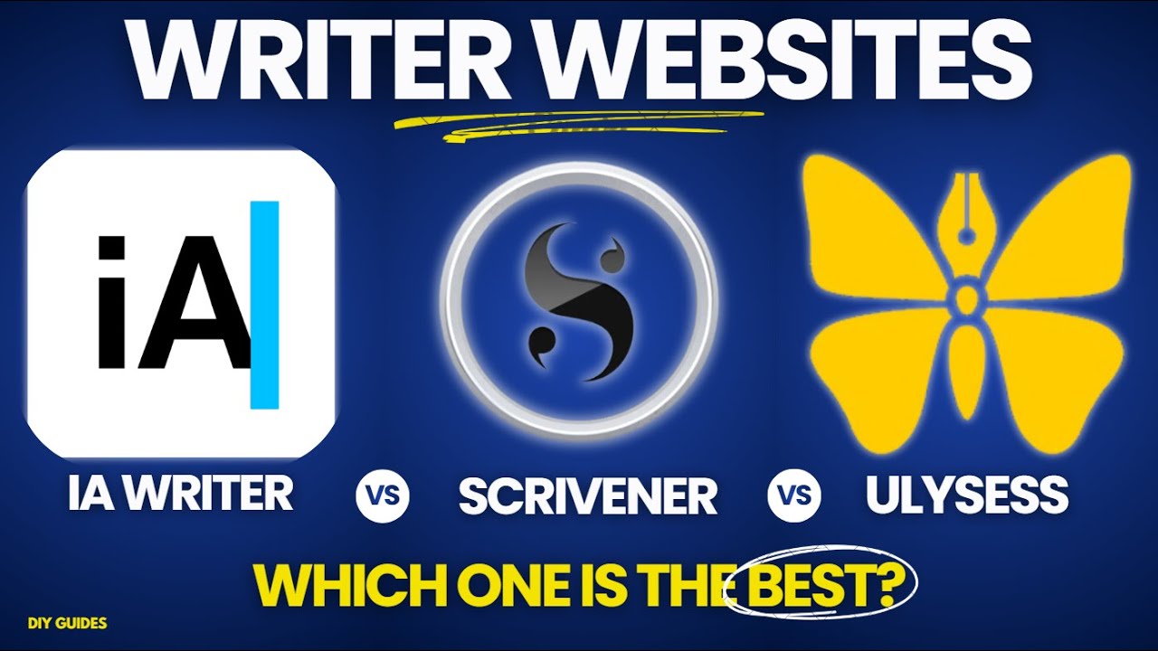 IA Writer Vs Scrivener Vs Ulysses Comparison: Which Writing App Wins? Features And Workflow Tested!