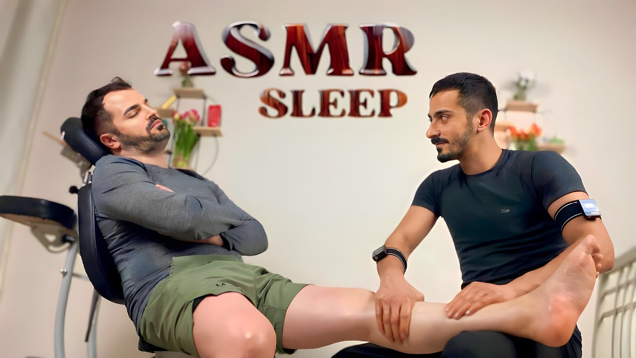 ASMR MASSAGE - FOOT AND LEG (FOOT CUPPİNG)