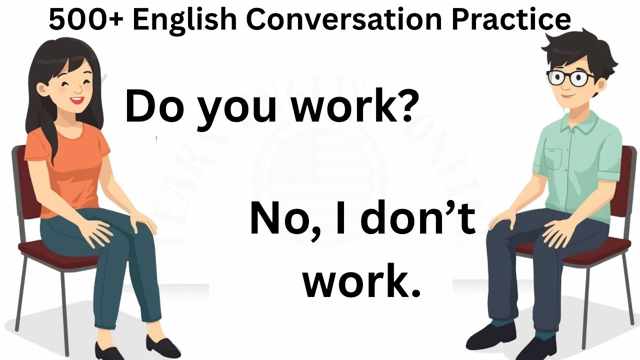 500+ English Conversation Practice | English Speaking Practice for Beginners