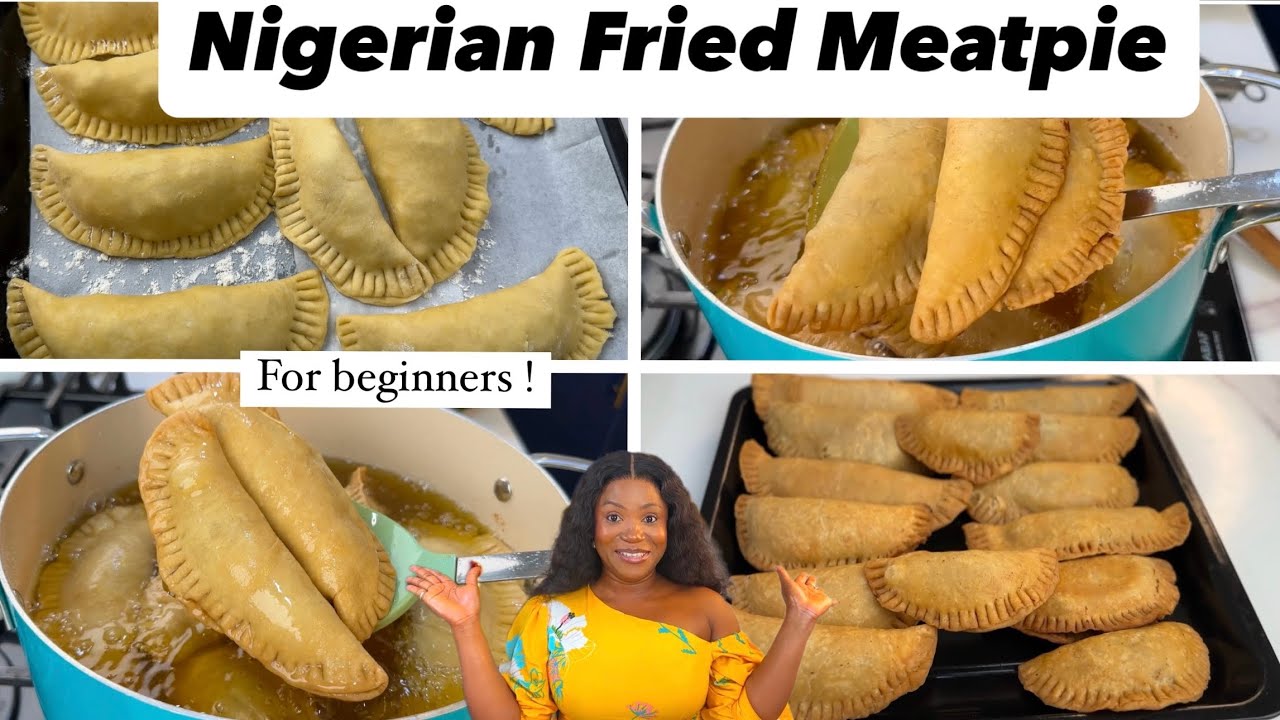 How to make Nigerian Fried Meatpie at home for beginners | step by step