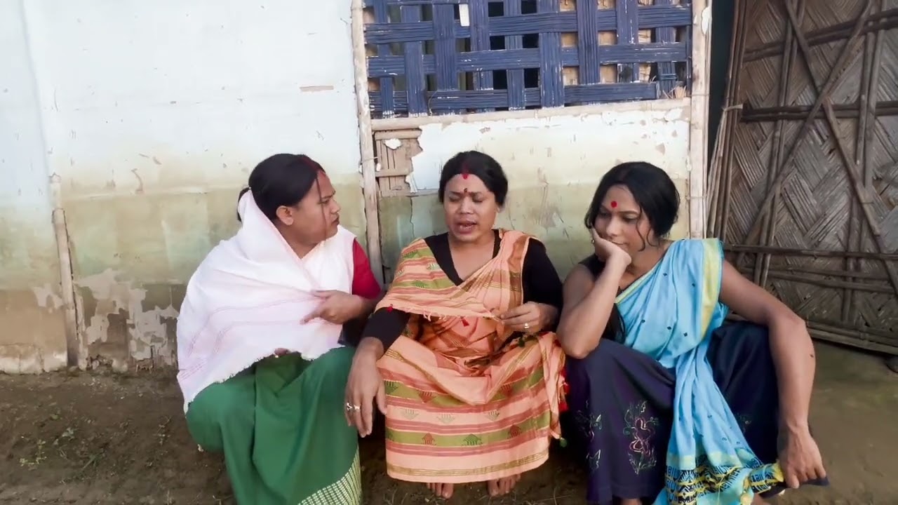 চাৰি জনি ঘৈনি || জলাযন্ত্ৰনা  ASSAMESE COMEDY SHORT MOVIE|| COMEDY VIDEO JUN NEHA||KHURIDEW MAINA 