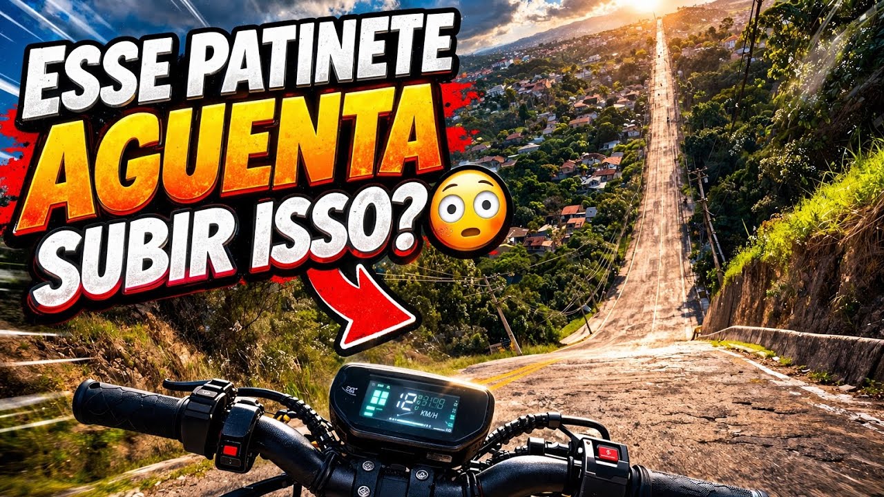 Rolê 10KM de DISTÂNCIA pegando MORRO com o G4 MAX - VICTOR FONSECA