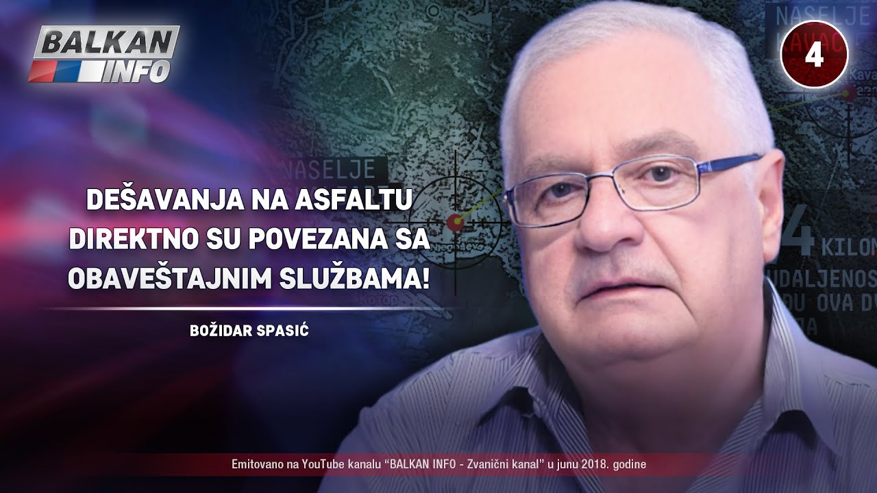 INTERVJU: Božidar Spasić - Dešavanja na asfaltu povezana su sa obaveštajnim službama! (24.06.2018)
