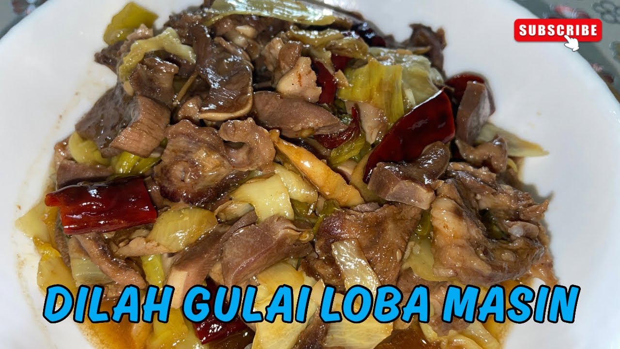 🔴 MV SPECIAL MENU: DILAH GULAI LOBA MASIN