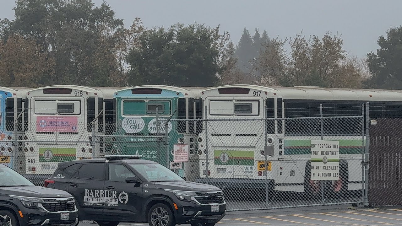(Golden Gate Transit Division 3) Santa Rosa Yard 