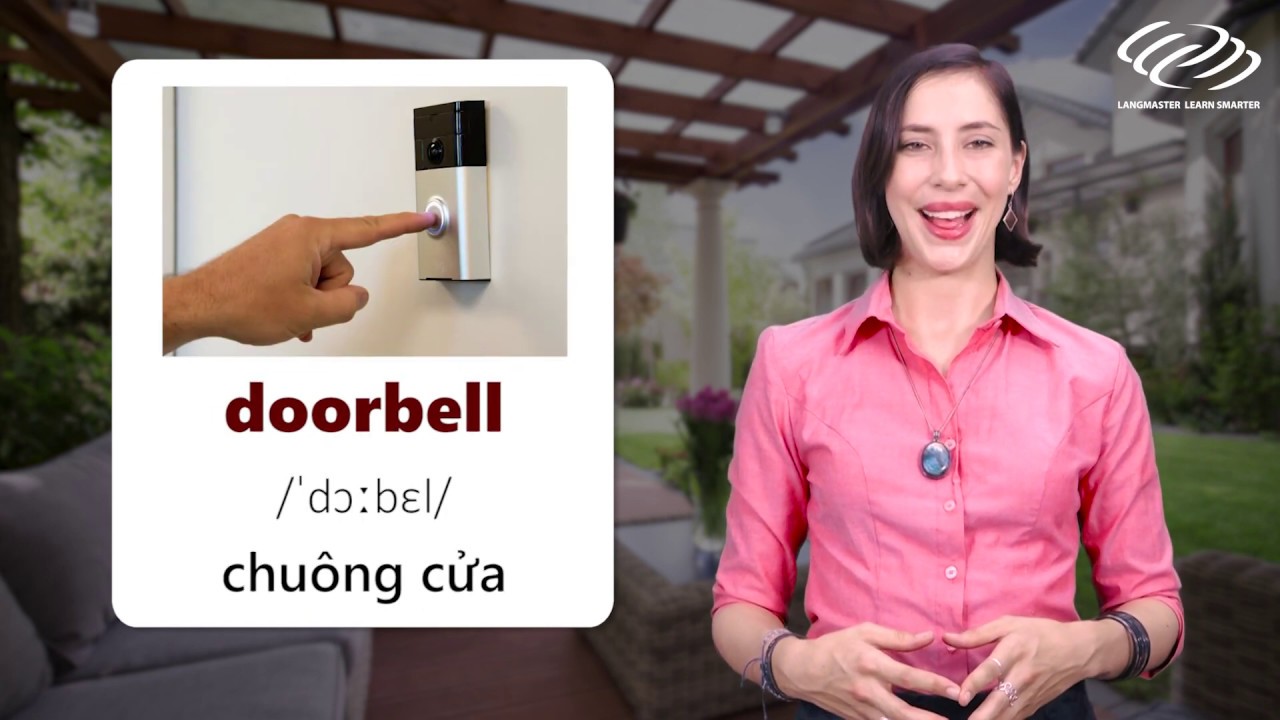 Từ vựng tiếng Anh cơ bản - CHỦ ĐỀ NHÀ CỬA [Tiếng Anh giao tiếp Langmaster]