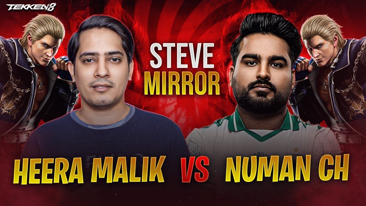 HEERA MALIK Clutches It Out in Steve Mirror vs Numan CH! 😱 | Tekken 8