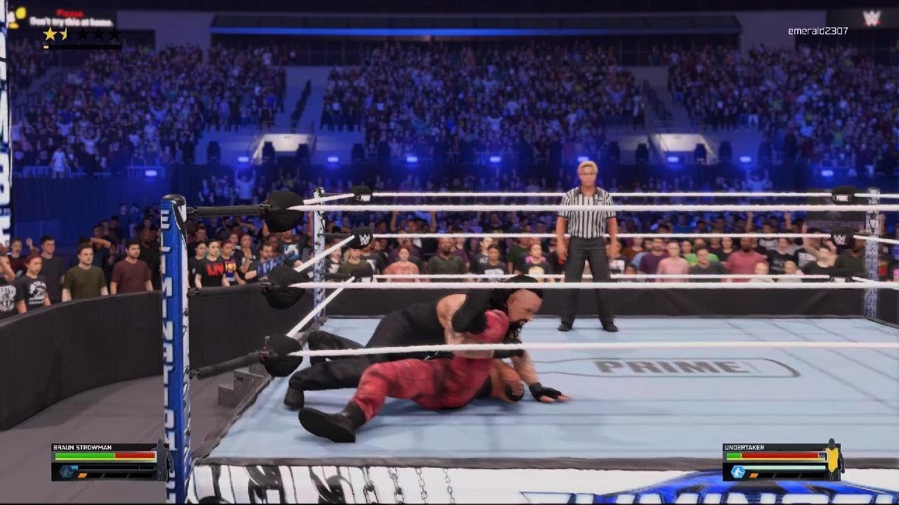 WWE The Undertaker vs Braun Strowman 😁