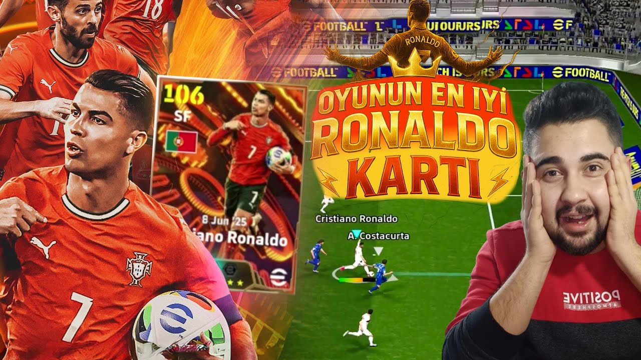 OYUNUN EN İYİ RONALDO KARTI! 🔥 107 RONALDO & VITINHA & NUNO MENDES TOP AÇILIMI + DENEME! ÇOK HIZLI ⚡