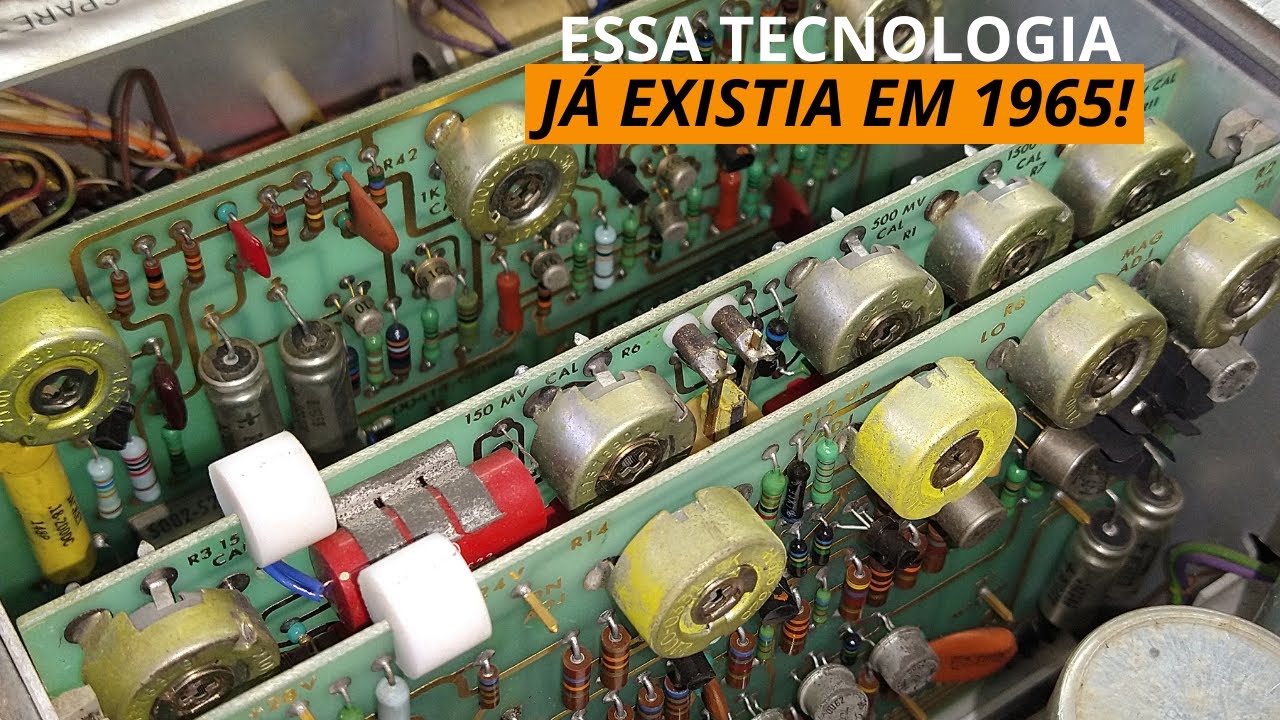 Conheça um dispositivo de 1965 com tecnologia muito a frente do seu TEMPO que é usada HOJE!