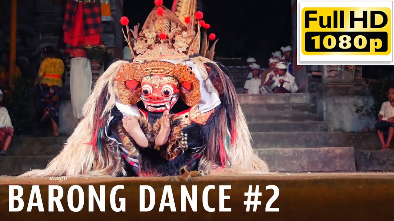 Balinese Barong Dance - Pura Samuan Tiga