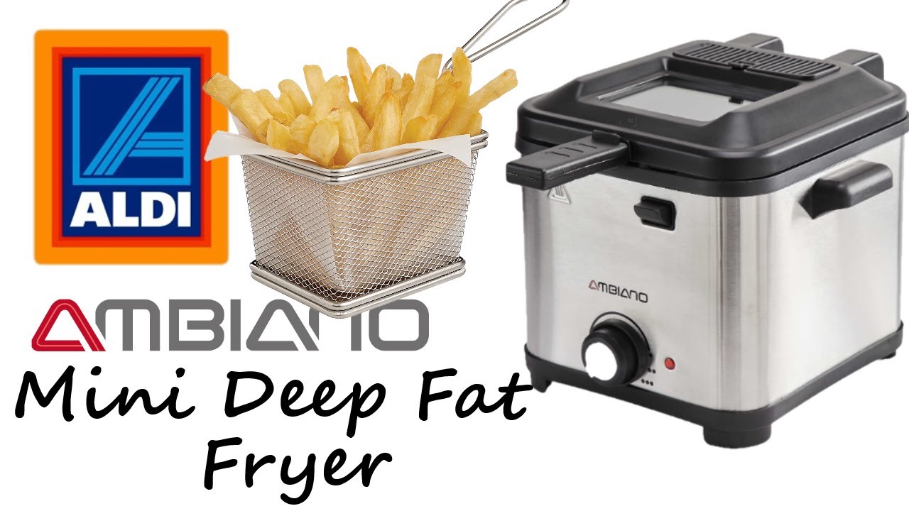 Aldi Mini Deep Fat Fryer - Fry me a river!