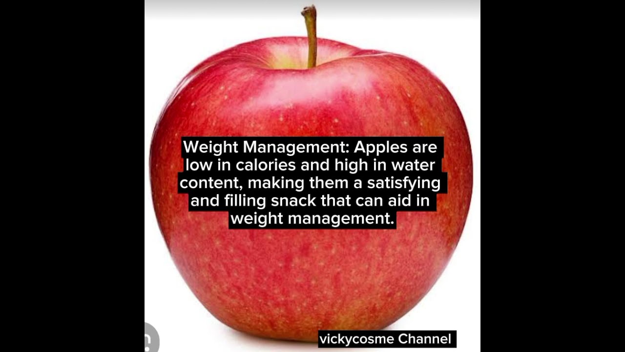 BENEFITS OF APPLE 🍎||vickycosme Channel