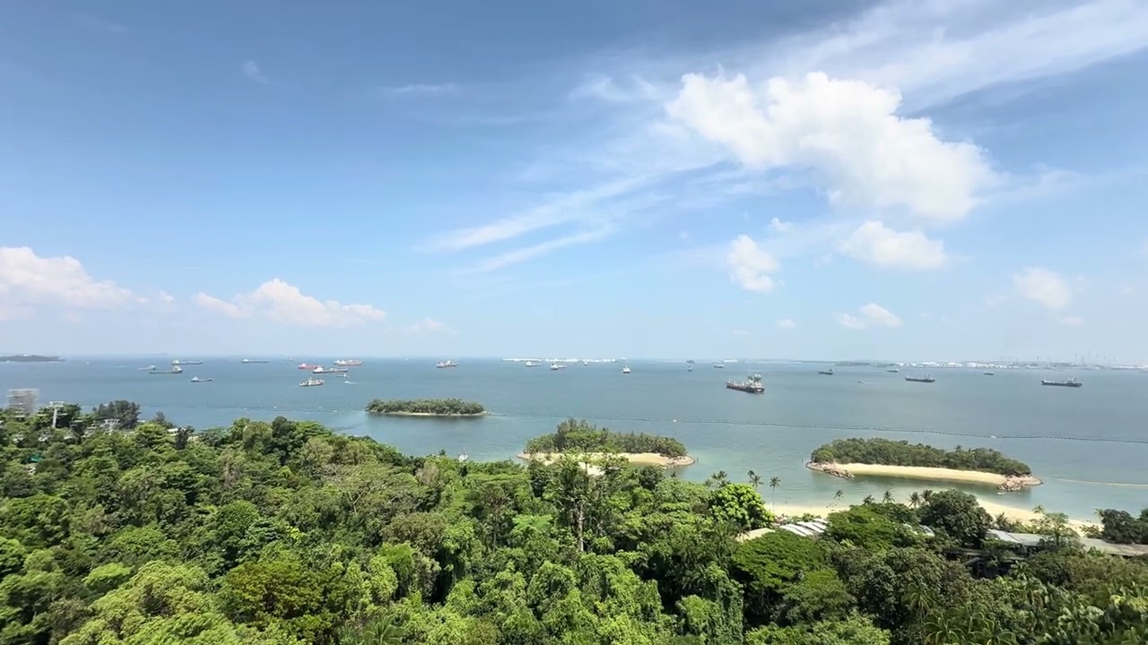 Sentosa Cable Car Line - round trip (Sentosa, Singapore)
