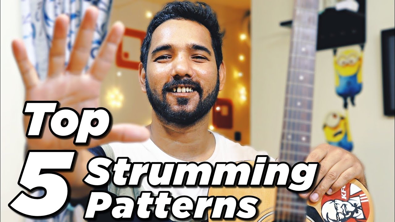 Top 5 Guitar Strumming Patterns for Beginners  by Acoustic Pahadi