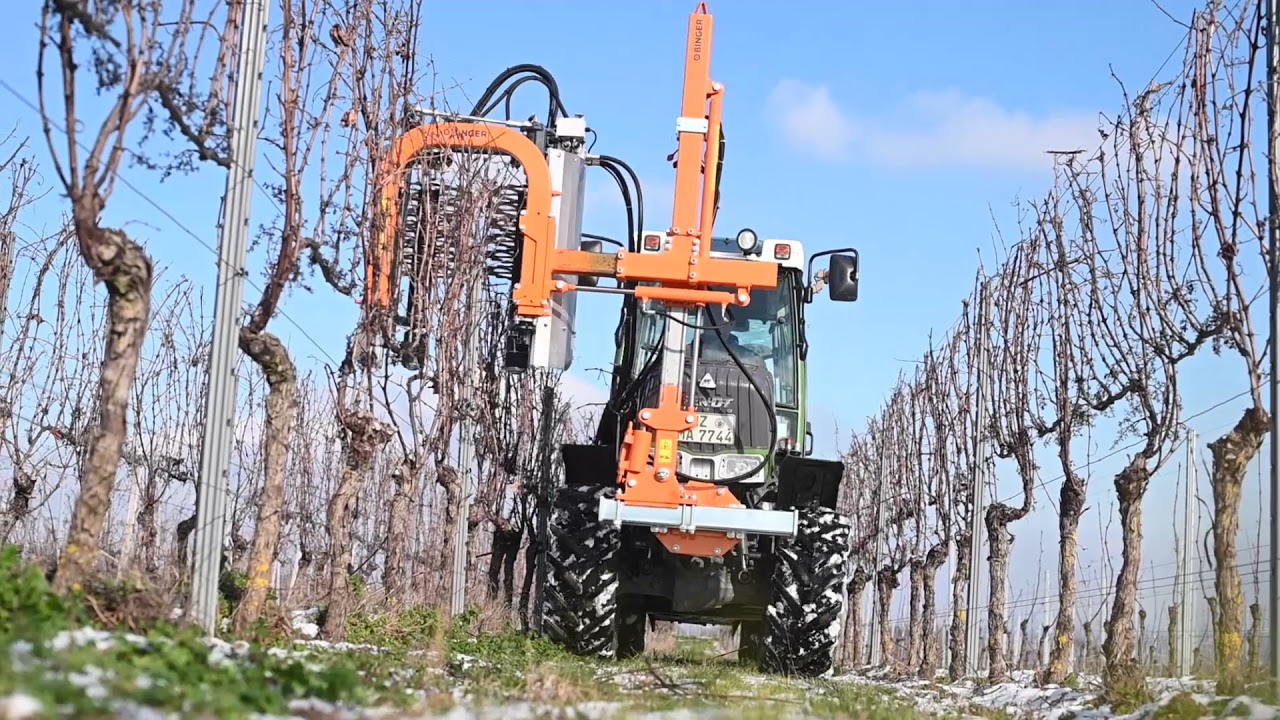 BINGER VSL 07 P Pre-Pruner | Vorschneider | Prétailleuse | Prepotatrice