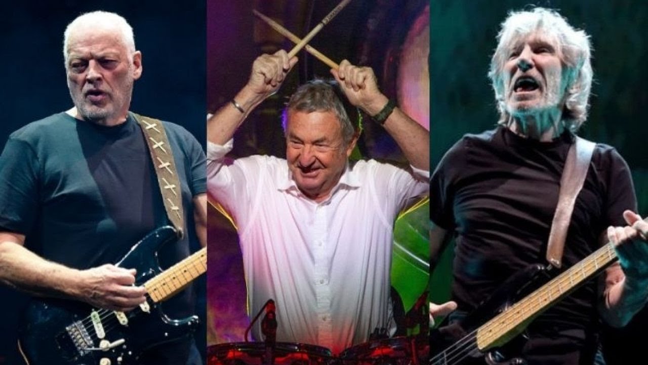 David Gilmour, Nick Mason e Roger Waters - juntos pela &uacute;ltima vez