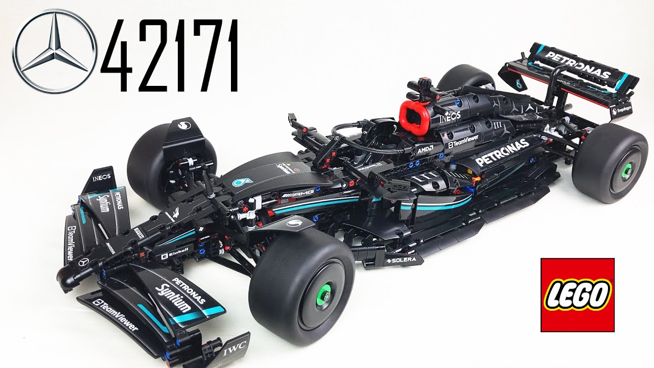 Инженерный шедевр  Lego 42171 Mercedes  F1 который  сносит крышу.