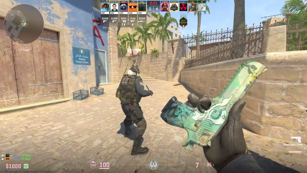 Mirage while drunk