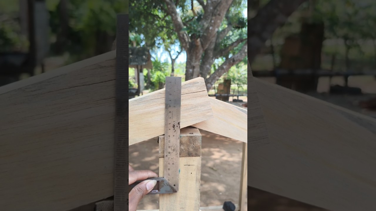 How to measure the position of wooden corner#diy #woodworking #working #tips #ideas #carpentry #art