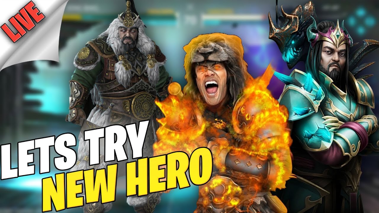 Lets Try Other Heros Of Sf4 Arena 😤| Rank-Push Live Sf4 🔥| Shadow Fight 4 Arena Live