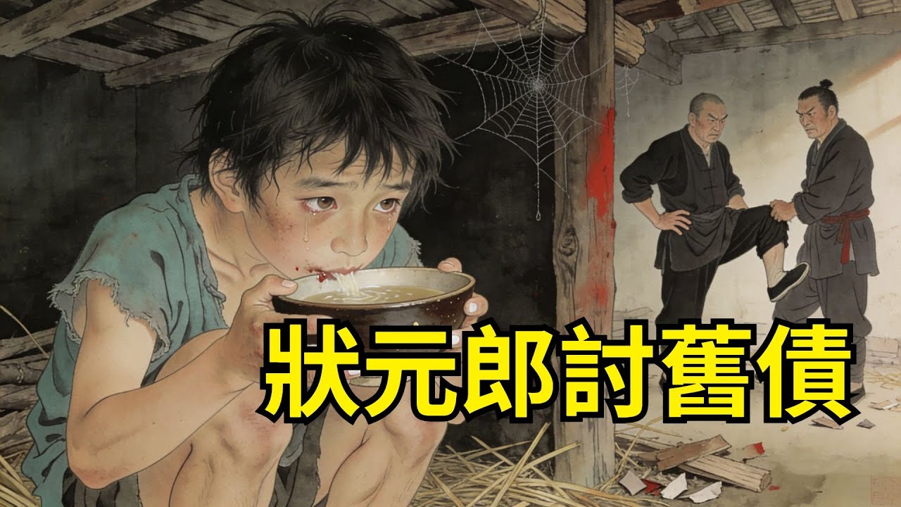 八歲神童被叔伯奪家產，被鎖進柴房喝刷鍋水，餓了整整五年，十八高中探花回鄉清算，掏出賬本那壹刻，他的做法讓全村叫好！【心事郵局】#民間故事#傳統故事#故事頻道#聽書#睡前故事#情感